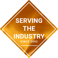 Serving the industry since 2002 Badge